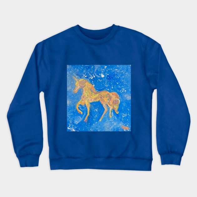 Unicorn Universe Crewneck Sweatshirt by Polette Color